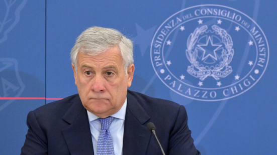 Tajani: "Invieremo le nostre truppe in caso si volesse creare uno Stato palestinese con forze di altri paesi"
