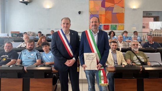 Pesaro e Nanterre, un gemellaggio che dura da 55 anni