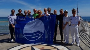 La Bandiera Blu sventola nuovamente su Pesaro