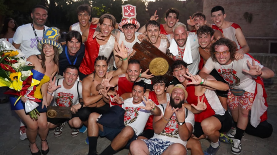Villa Fastiggi vince il Palio dei Bracieri, Biancani: "Una festa che deve continuare, complimenti a tutti i giovani"