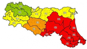 Allerta meteo rossa in Emilia Romagna, domani scuole chiuse nelle quattro province coinvolte