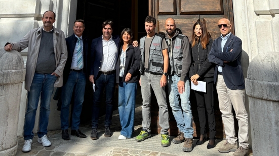 Presentato alla città il restauro che ha donato nuova luce all'ingresso di Palazzo Mosca sede dei Musei Civici