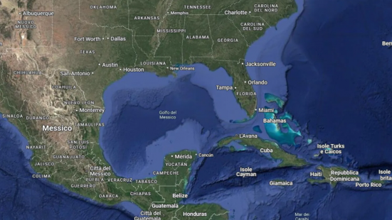 Dopo le direttive di Trump, Google Maps negli Stati Uniti ha modificato il Golfo del Messico in Golfo d'America