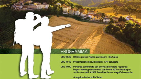 Tavullia inaugura oltre 30 km di nuovi sentieri: il 20 giugno camminata tra natura, sport e innovazione