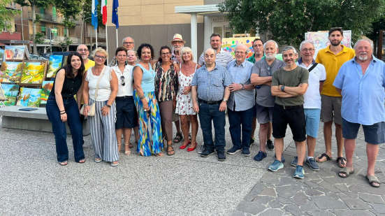 A Gabicce Mare tornano "I lunedì dell'arte", esposizione pittorica in piazza del Municipio