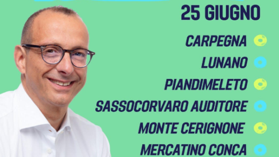 Ricci torna nel Montefeltro: domani tappa in 7 comuni