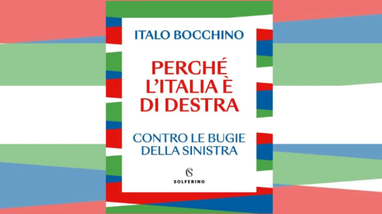 Giovedì 17 luglio Italo Bocchino sarà a Pesaro per presentare il suo libro "Perché l'Italia è di destra"
