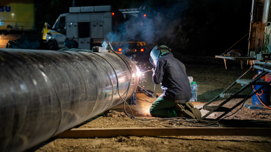 Intervento notturno di Marche Multiservizi: rinnovato l'acquedotto senza interrompere l'erogazione