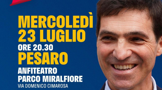 "Le Marche del fare": al Parco Miralfiore di Pesaro incontro pubblico con Acquaroli su risultati e futuro