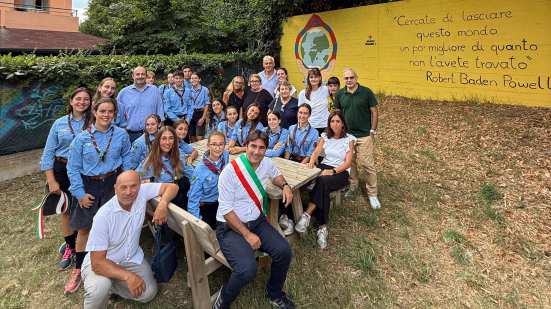 Il parco di via Fratini torna a vivere grazie a Comune di Pesaro, Quartiere 7 e scout