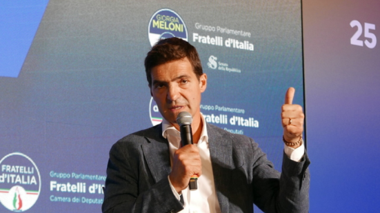 Acquaroli a Senigallia: "Ho sempre messo gli interessi delle Marche davanti a tutto"