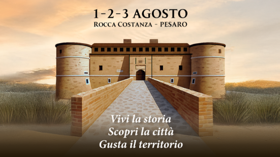 Il Palio di Pesaro 2025: tre giorni di tradizione, giochi e spettacoli a Rocca Costanza