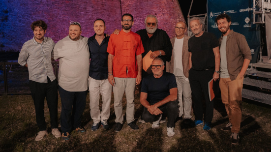 Diego Abatantuono e Giovanni Veronesi incantano Gradara alla rassegna "Un Castello tra le stelle"