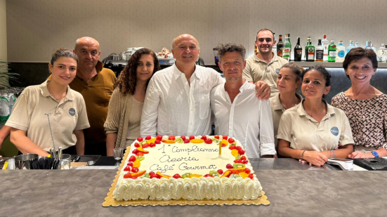 Un anno di cultura, il Cicoria Cafè Gourmet ha festeggiato il primo anno di attività in via Marconi
