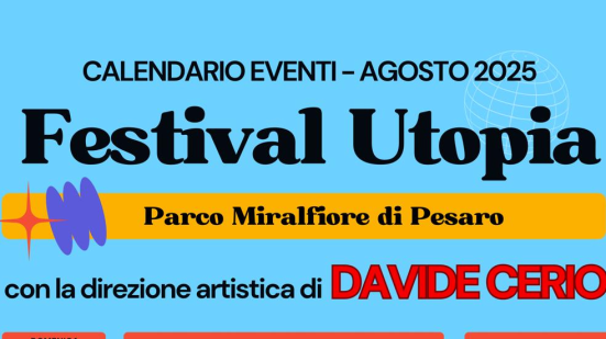 Ferragosto e agosto al Parco Miralfiore con la terza edizione del Festival Utopia