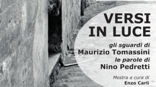 Pesaro, alla Galleria Rossini la mostra Versi in Luce con le fotografie di Tomassini e le poesie di Pedretti