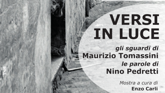 Pesaro, alla Galleria Rossini la mostra Versi in Luce con le fotografie di Tomassini e le poesie di Pedretti