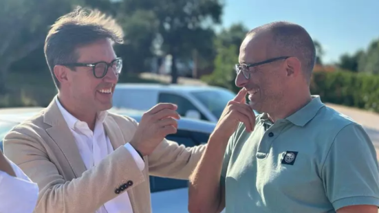 Dario Nardella a Offida con Matteo Ricci: "Il voto nelle Marche sarà l'ago della bilancia"