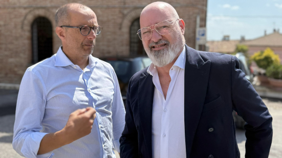 Ricci e Bonaccini: "Una grande bicipolitana per le Marche, la Fano-Urbino è strategica"