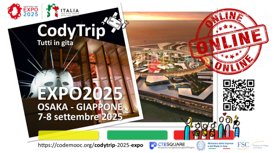 CodyTrip porta l’Italia a Expo 2025 di Osaka: due giorni di visita interattiva online