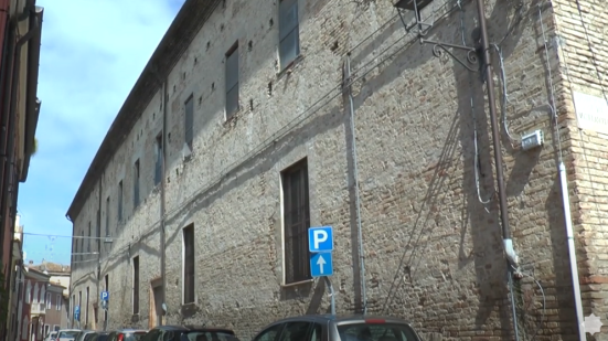 Ex Collegio Sant'Arcangelo a Fano, ridotta l'area di cantiere: garantita la sicurezza degli studenti