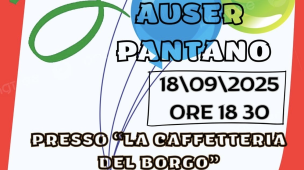 Auser Pantano festeggia il compleanno con un gesto di solidarietà