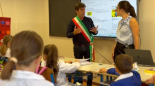 Pesaro, primo giorno di scuola: il saluto dell'Amministrazione comunale