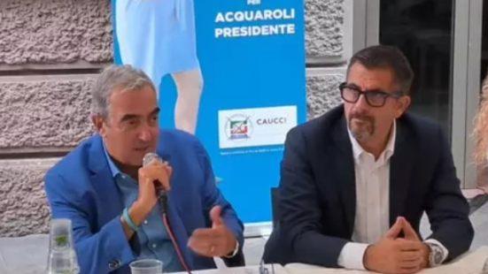 Maurizio Gasparri ad Ancona: "Contano i voti veri, non i sondaggi"