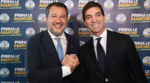 Elezioni Marche, Salvini a Pesaro: "Siamo avanti ma servono i voti di tutti"