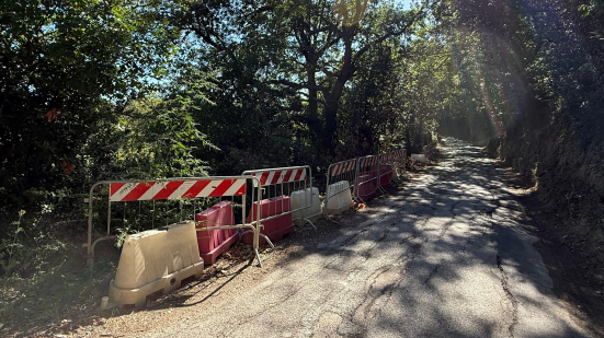 Pesaro, al via i lavori di messa in sicurezza in Strada dell'Angelo Custode