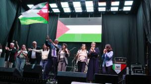 Ad Ancona folla in Piazza Roma per Matteo Ricci e l'Alleanza del Cambiamento: "Sarò il presidente di tutti"