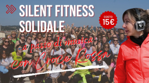 Fano, torna il Silent Fitness Solidale: sport, musica e beneficenza per la Croce Rossa