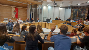 Polo delle Arti di Pesaro, incontro positivo con gli studenti del liceo Marconi: collaborazione e confronto