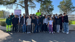 Gli studenti del Marconi al depuratore di Borgheria: educazione ambientale con Marche Multiservizi