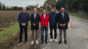 Reti idriche, avviati i lavori di pavimentazione a Fano in Via del Fiume: intervento da 110mila euro