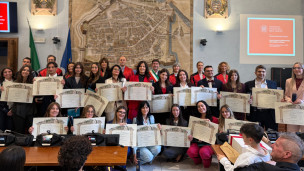 Pesaro accoglie i 43 nuovi infermieri laureati dell'Università Politecnica delle Marche