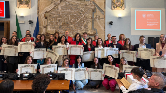 Pesaro accoglie i 43 nuovi infermieri laureati dell'Università Politecnica delle Marche