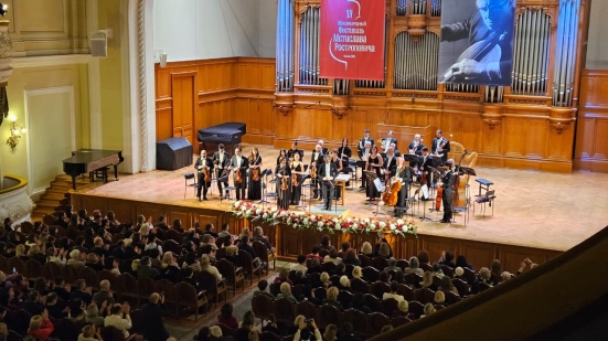 Successo per la Filarmonica G. Rossini in Russia sul palco del Conservatorio Tchaikovsky di Mosca