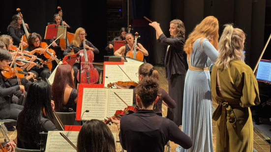 Successo per il concerto dell'Orchestra Olimpia contro la violenza sulle donne al Teatro Sperimentale di Pesaro