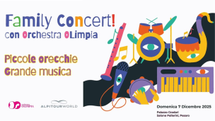 Orchestra Olimpia, Family Concert a Pesaro: un pomeriggio di musica dal vivo per bambini e famiglie