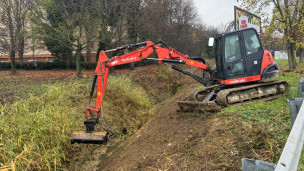 Lavori conclusi sul fosso del Vallato a Villa San Martino: prosegue il piano comunale di manutenzione idraulica