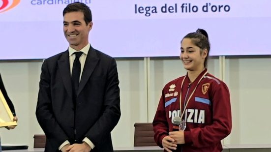 Sofia Raffaeli è il Picchio d'Oro 2025: la Regione Marche premia l'eccellenza della ginnastica ritmica