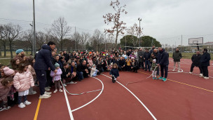 Inaugurato il nuovo "Playground 5 Torri": Pesaro celebra lo sport con un campo rinnovato per basket e pallavolo