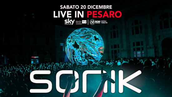 Pesaro, concerto gratuito di Sonik in piazza del Popolo: il 20 dicembre "Live in Pesaro"