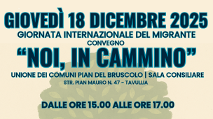 Giornata internazionale del migrante con il convegno "Noi, in cammino"