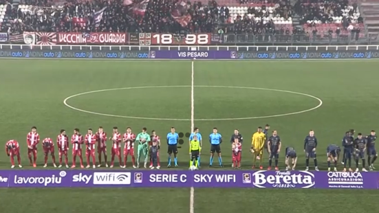 Vis Pesaro 1 Ravenna 0, Paganini stende la capolista: vittoria di carattere al Benelli