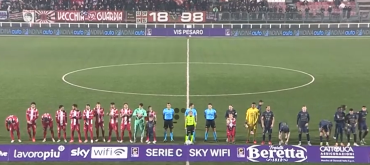 Vis Pesaro 1 Ravenna 0, Paganini stende la capolista: vittoria di carattere al Benelli