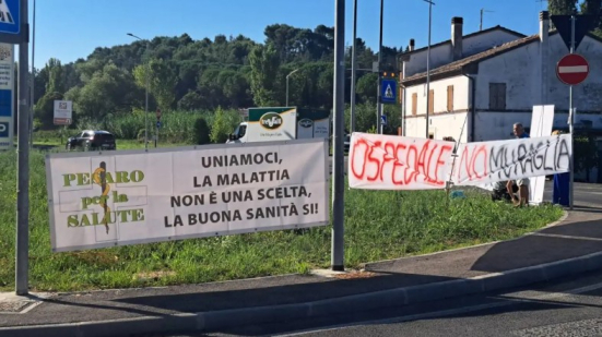 Nuovo ospedale di Muraglia, la lettera aperta dei comitati ai gruppi consiliari di Pesaro e alla Regione