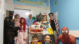 Natale di solidarietà nei reparti di Pediatria di Pesaro e Urbino