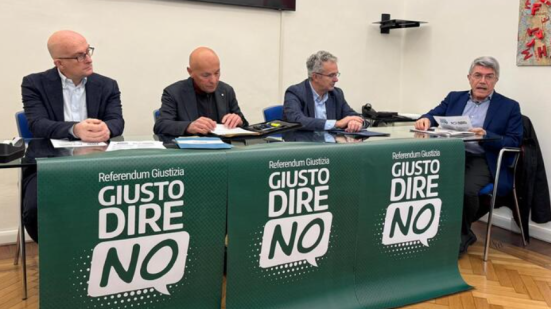 Referendum sulla giustizia, il comitato “Giusto dire no” presenta ad Ancona le dieci ragioni del no